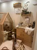 تخت خواب نوجوان مونته سوری چوبی روستیک دکور مدل خانه 2