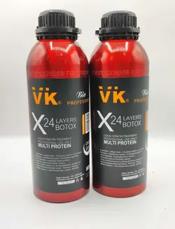 بوتاکس مو 24 لایه وی کی VK X24 LAYERS BOTOX حجم 1400 میل
