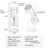 دستگاه بخور رومیزی مدل Humidifier Magic Shadow