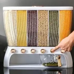 جا حبوباتی 6 خانه اکرولیک