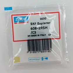 بلبرینگ ۶۰۸ واشر لاستیکی دور بالا SKF اصلی