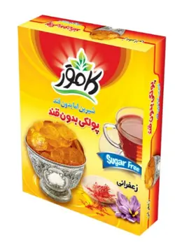 پولک زعفران کامور