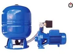 پمپ اب 3 اسب 2پروانه پنتاکس CB310/01 (همراه با منبع تحت فشار 100لیتری تیوپ ایتالیا و شلنگ رابط و پنج راهی برنجی و اتوماتیک ایتالیا وگیج فشار)