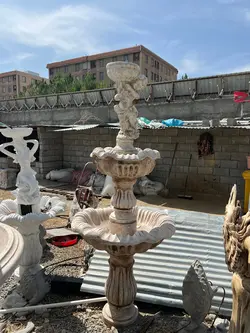 آبنما مدل فوق جدید دوطبقه مجسمه دار