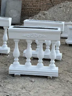 نرده گلدانی ابعاد ۱۱۰در۹۰