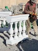 نرده گلدانی ابعاد ۱۱۰در۹۰