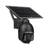 دوربین خورشیدی مداربسته تحت شبکه سیم کارتی 4G LTE هونک Honec مدل HN-S558-4G-BLK