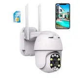 مینی اسپید دام بیسیم 8x زوم اپتیکال سیمکارت خور