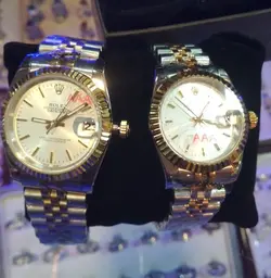 ست ساعت رولکس تقویم دار 18k