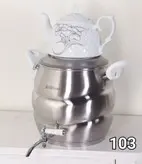 کتری قوری کف چدن