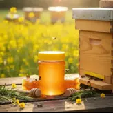 عسل بهار نارنج بدون موم