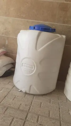 مخزن ۵۰۰لیتری عمودی کوتاه