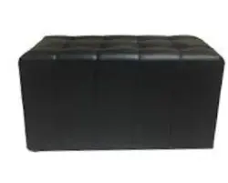 نیمکت آفیس 2نفره چرمی