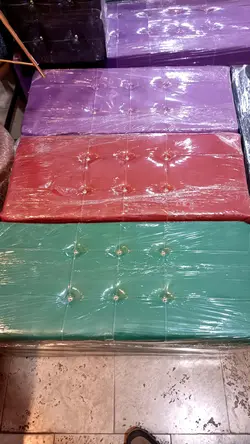 نیمکت آفیس 2نفره چرمی