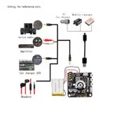 ماژول گیرنده بلوتوث صوتی به همراه USB و رم خوان صوتی با کلید های کنترل