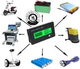 ماژول نمایشگر میزان شارژ انواع باتری لیتیومی، پلیمری و اسیدی(ups) قابل تنظیم تا ۴۸ ولت
