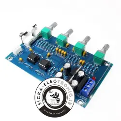 ماژول پری آمپلی فایر حرفه ای استریو چهار پارامتری برای تولید صدای شفاف / مناسب برای آمپلی فایر های کلاس D و کلاس AB