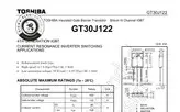 /GT30J122 /Igbt 600v 30A toshiba/مناسب تعمیر دستگاه جوش اینورتری/ آی جی بی ۶۰۰ ولت ۳۰ آمپر /سایز to-247