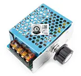 ماژول دیمر قدرت ۴۰۰۰ وات (چهار کیلو وات)/مناسب کنترل میزان نور روشنایی لامپ های رشته ای و کنترل دور موتور انواع دریل ،کنترل دور فرز،سشوار صنعتی،کنترل دور اره برقی و…