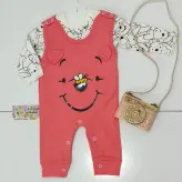 پیشبندی دوتیکه اسپرت طرح پاندا و زنبور 🐝