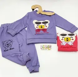 بلوز شلوار دخترانه گلدوزی