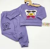 بلوز شلوار دخترانه گلدوزی