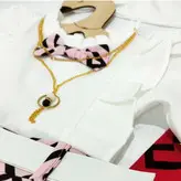 سارافون دخترانه کمربندی مجلسی
