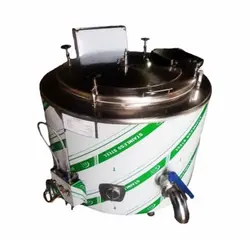 دیگ خورشت پز صنعتی استوانه‌ ای پارسیان 250 لیتر