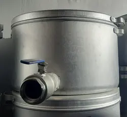 قابلمه ۱۰ منه پرسی با شیر تخلیه