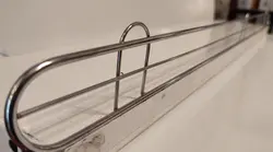 حفاظ جلو شلف کروم حفاظ جلو قفسه