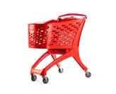 چرخ خرید فروشگاهی 160لیتری پلی کربنات