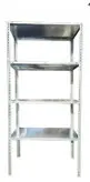 قفسه فلزی گالوانیزه سردخانه پیچ و مهره ای ضدزنگ شلف آشپزخانه