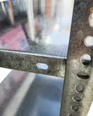 قفسه فلزی گالوانیزه سردخانه پیچ و مهره ای ضدزنگ شلف آشپزخانه