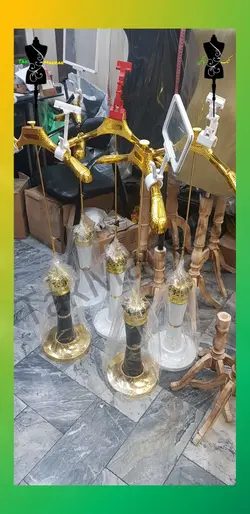 چوب لباسی استند کتی طلایی درجه یک صادراتی