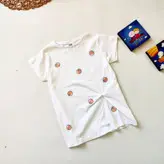 تی شرت دخترانه zara طرح لیمو