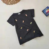 تی شرت دخترانه zara طرح بستنی