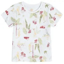 تیشرت دخترانه برند کول کلاب مدل جنگل