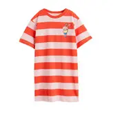 پیراهن دخترانه اچ اند ام مدل راه راه(کات لیبل)