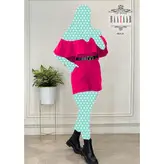 سرهمی اورال‌ مجلسی کرپ مازراتی وارداتی عالی همراه کمربند فری ۳۶ تا ۴۲ تن شیک