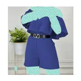 سرهمی اورال‌ مجلسی کرپ مازراتی وارداتی عالی همراه کمربند فری ۳۶ تا ۴۲ تن شیک