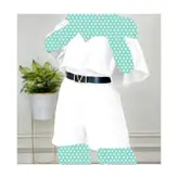 سرهمی اورال‌ مجلسی کرپ مازراتی وارداتی عالی همراه کمربند فری ۳۶ تا ۴۲ تن شیک