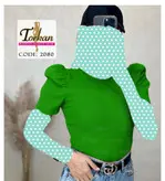 بادی آستین کوتاه آستین چیندار فانریپ‌کبریتی عالی فری ۳۸ تا ۴۲ تن شیک