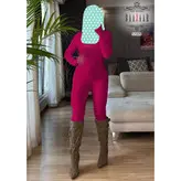 سرهمی اورال یقه خشتی فینگری فانریپ کبریتی قد 145 فری 38 تا 44 تن شیک