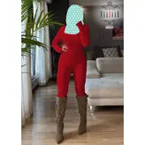 سرهمی اورال یقه خشتی فینگری فانریپ کبریتی قد 145 فری 38 تا 44 تن شیک