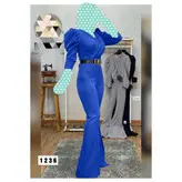 سرهمی اورال اوورال مجلسی کرپ غواصی همراه کمربند فری ۳۸ تا ۴۲ تن شیک