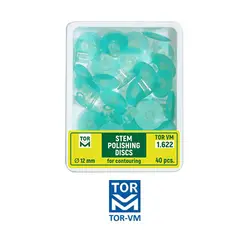 دیسک پرداخت بدون مرکز - تک رنگ - سبز -40 عددی - TOR VM