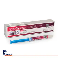 خمیر کلسیم هیدروکساید، برای پرکردن موقت کانال، سرنگ 4.2 گرم - مروابن