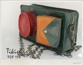 کیف یک طرفه هنری چرم کد TCF-110