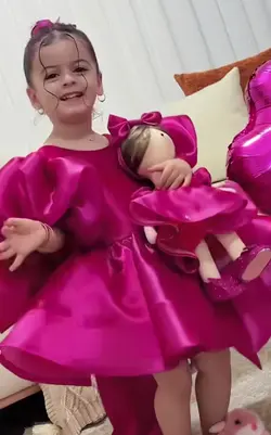 لباس مجلسی دخترانه کد 584