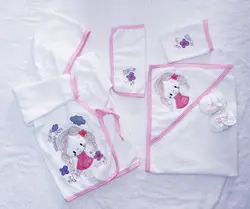 حوله نوزادی 5 تکه طرح آنیسا